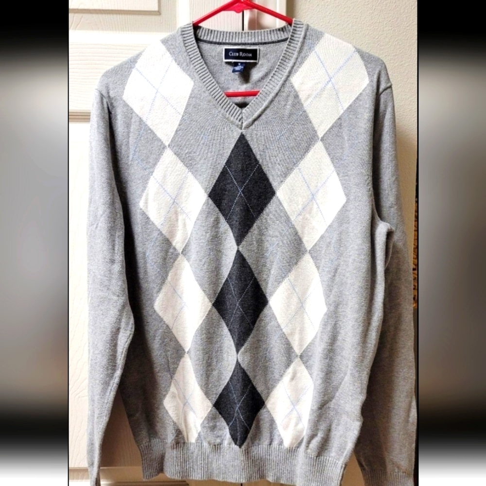 Club Room Argyle Sweater